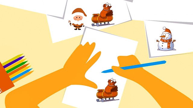 malování přáníček